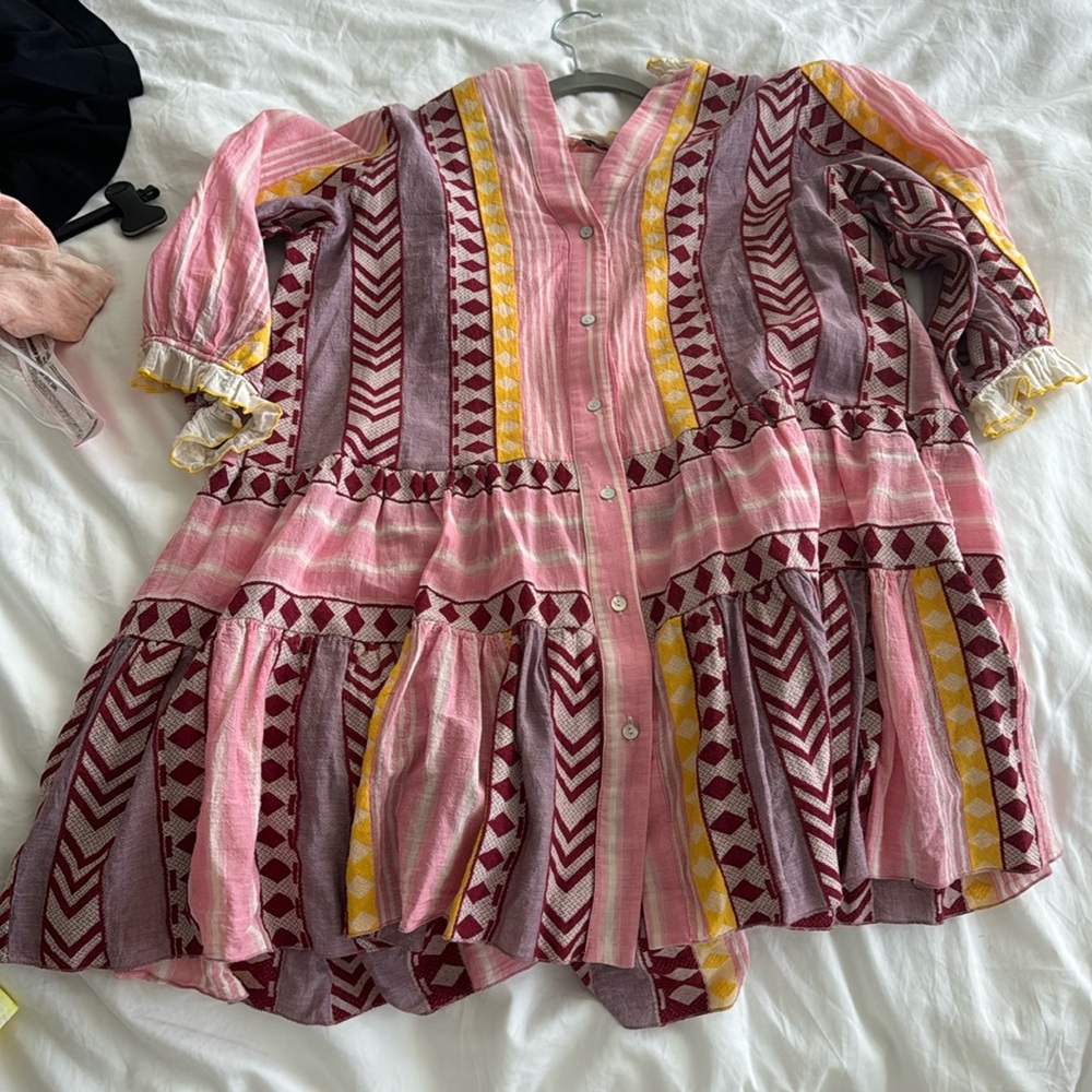 Cotton mini dress